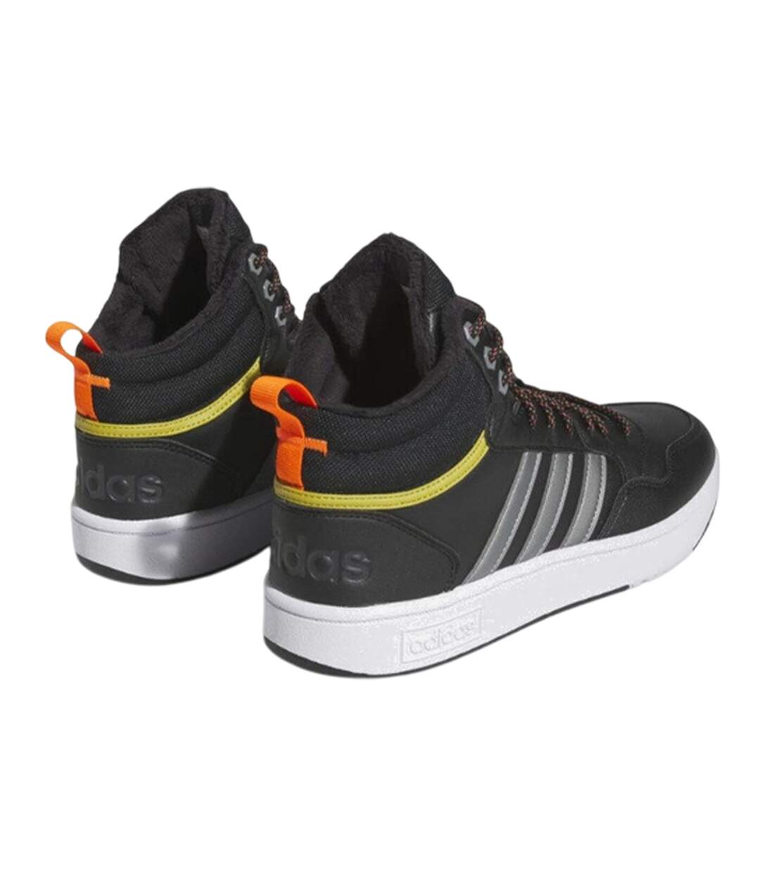 Baskets Hoops Homme Noir Adidas-2