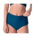 Bas De Maillot De Bain Motif/style Uni Palima Femme Bleu Marin Aquawave-2