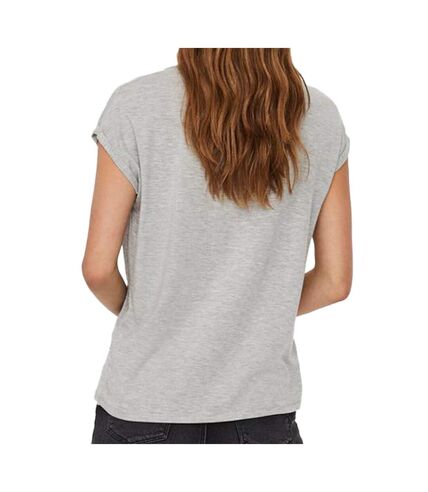 T-shirt Gris Femme Vero Moda Ava