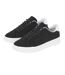 Mens Pebble Grain Court Leather Trainers Black White Tommy Hilfiger-4