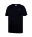 T-shirt Motif/style Logo 3d Homme Noir Slazenger-3