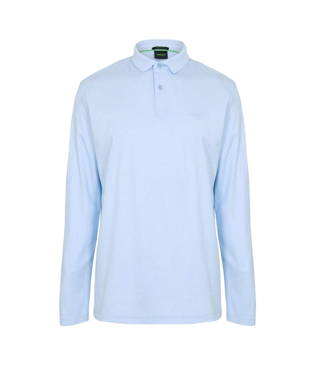 Polo Manches Longues Motif/style Logo Pirol Homme Bleu Boss-2