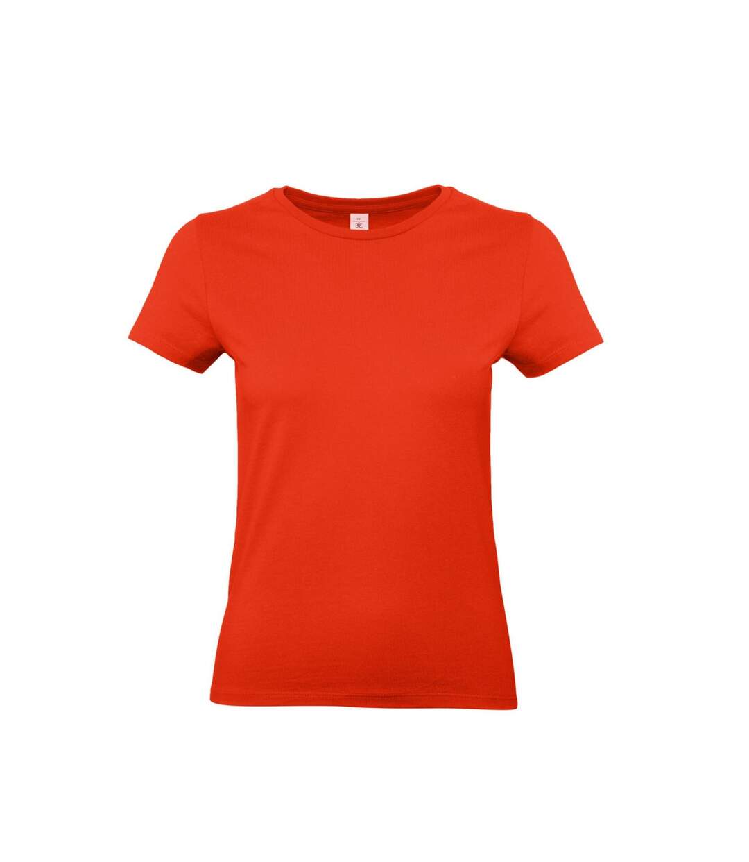 B&c Womens/ladies #e190 Tee-shirt Rouge Feu B And C-1
