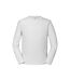 Fruit of the Loom Mens Iconic Premium Long-Sleeved T-Shirt (White) - UTBC5184