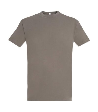 T-shirt manches courtes imperial homme gris clair SOLS