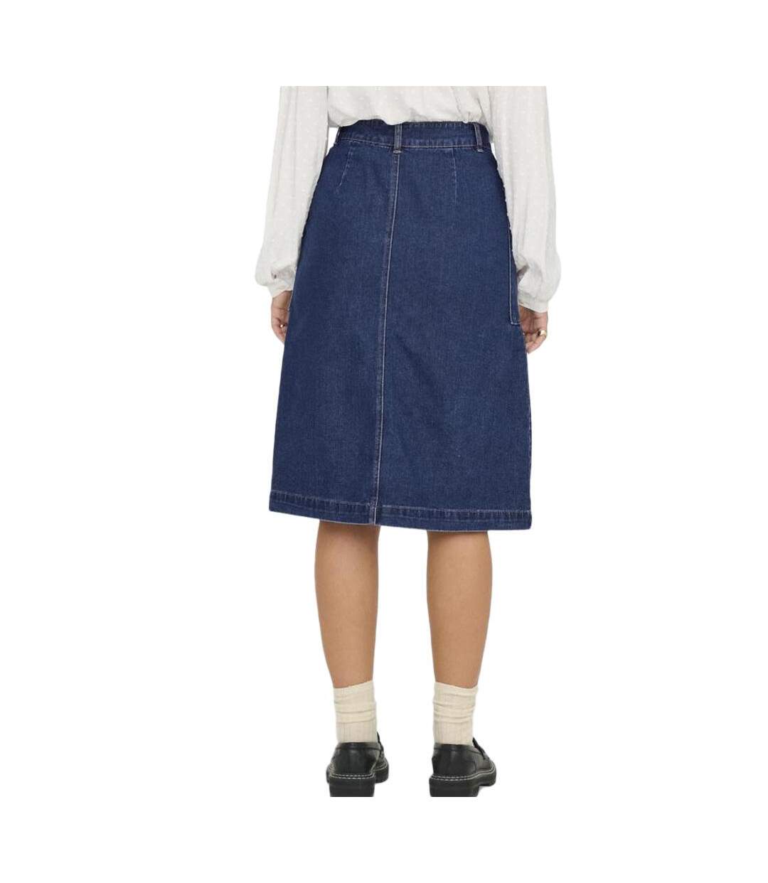 Jupe bleu femme jdy olivia - l-2