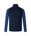 Mens Elite Single Layer Quarter Zip Base Layer Top Navy True Navy Marl Canterbury-1