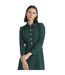 Robe Mi-longue Lucia Femme Vert Foncé Finery-2