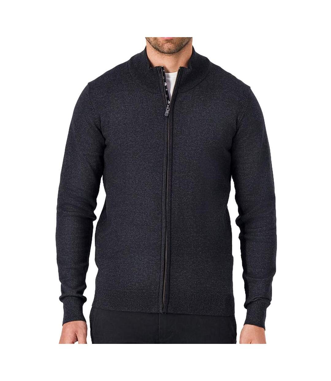 Sweat zippé marine homme teddy smith martyn-1