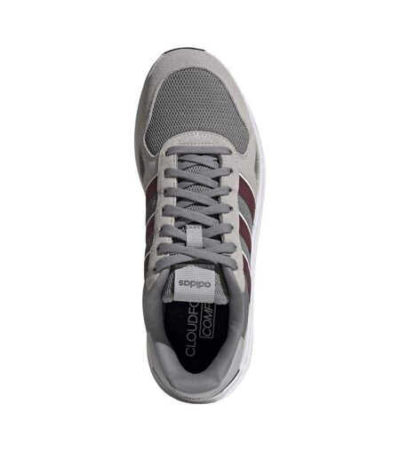 Baskets Motif/style 3 Rayures Run Homme Gris Adidas