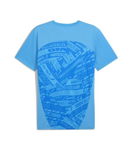 OM maillot faster bleu ciel homme puma 24/25