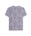 Mens Ss25 Paisley T-shirt Dusk Grey Lambretta-2