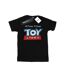 Disney Womens/Ladies Toy Story Cartoon Logo Cotton Boyfriend T-Shirt (Noir) - UTBI47072-1