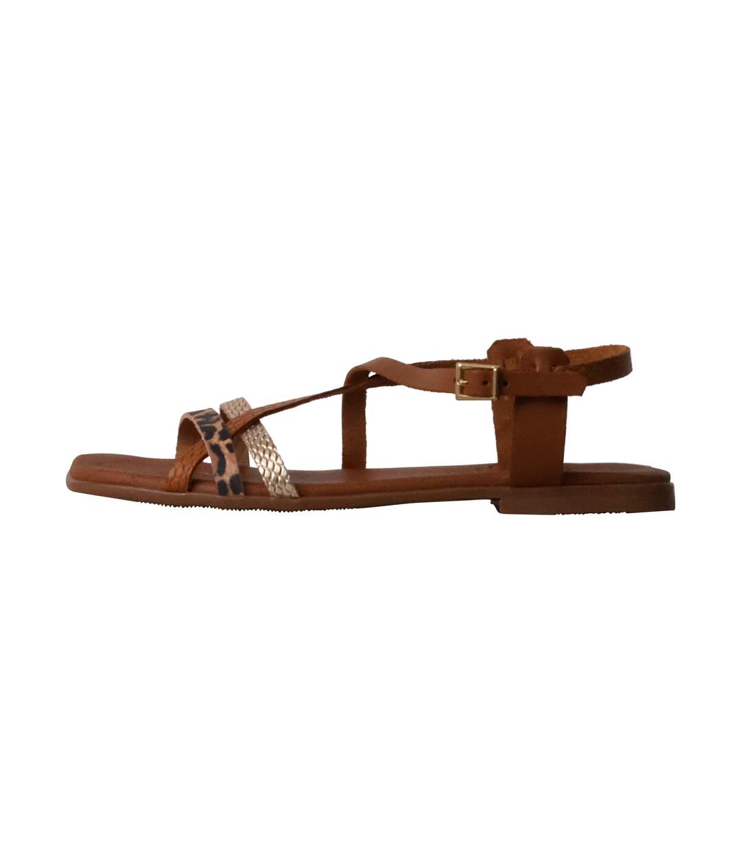 Sandales Plate Cuir Oh my Sandals-1