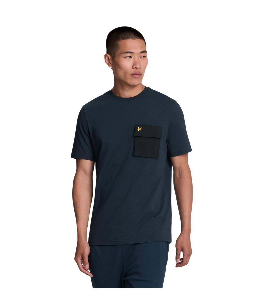 T-shirt Homme Bleu Marine Lyle & Scott-1