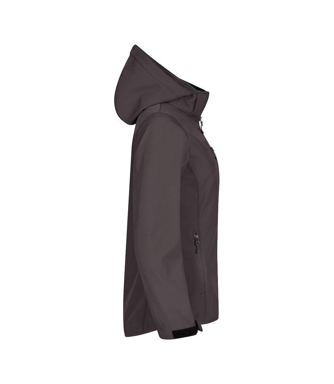 Veste Softshell Classic Femme Gris Foncé Clique-3