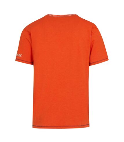 T-shirt rayonner homme rouge orangé Regatta Regatta