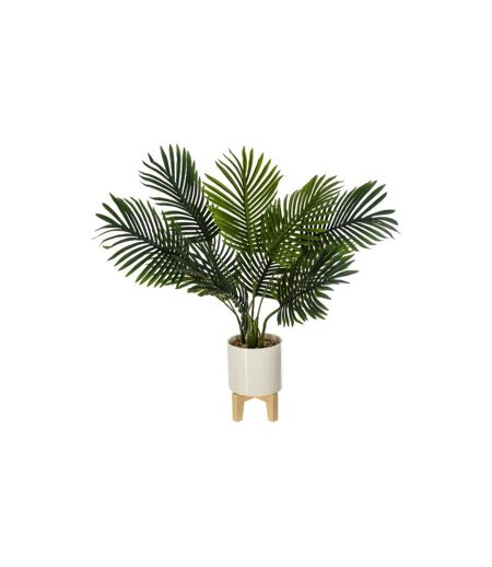 Plante Artificielle en Pot Palmier 72cm Vert