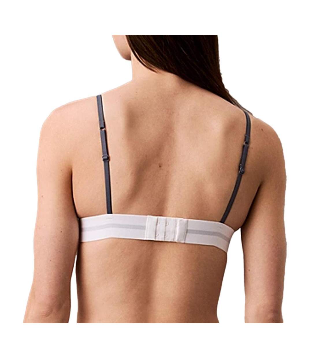Soutien-Gorge bleu/gris femme calvin klein jeans unlined triangle - l-2