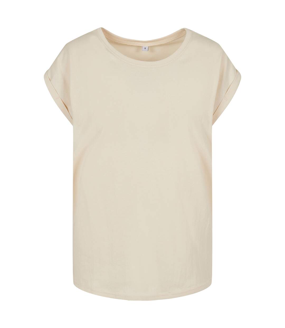 T-shirt Femme Beige Build Your Brand-1
