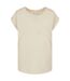 T-shirt Femme Beige Build Your Brand-1
