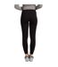 Leggings molletonnés toriel femme/femme noir Trespass