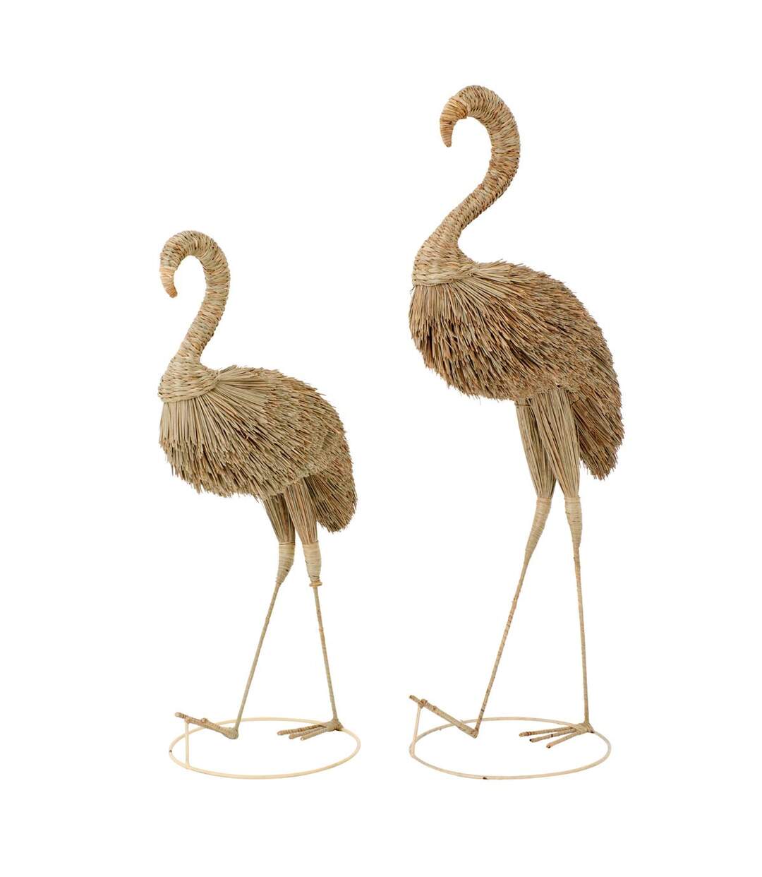 Flamant Rose Herbe Afrique 125cm Naturel-3