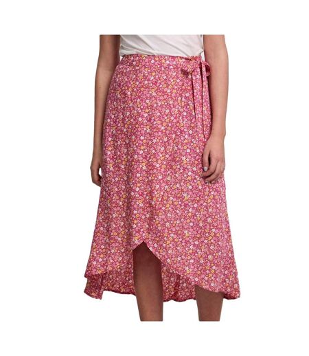 Jupe portefeuille rose femme pieces tala - m