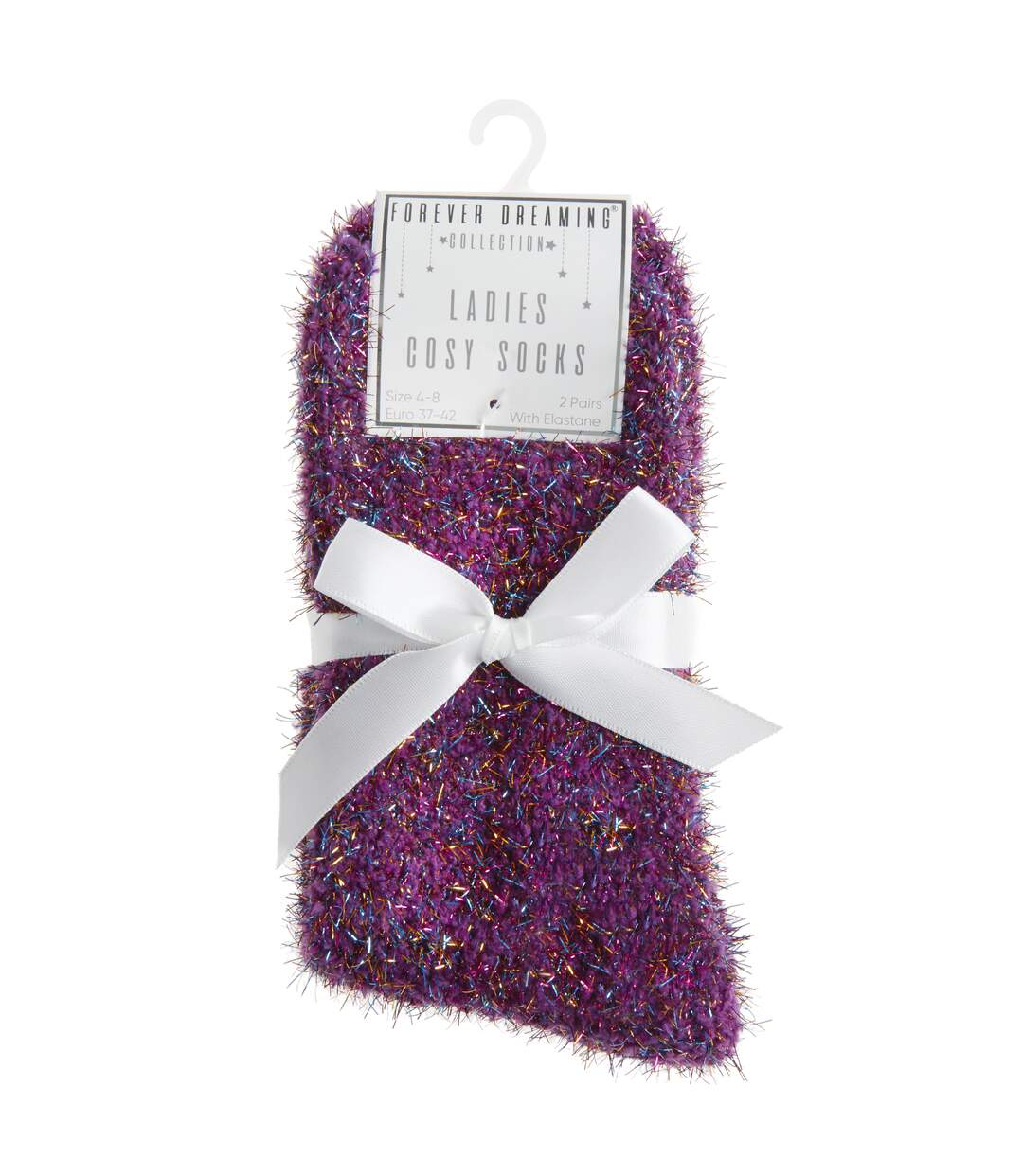 Chaussettes femme violet Forever Dreaming-2