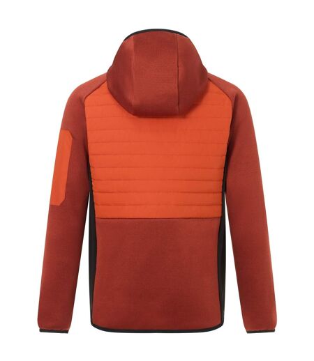 Veste Hybride Motif/style Blocs De Couleurs Newhill Homme Thé Rooibos Orange Rouge Noir Regatta