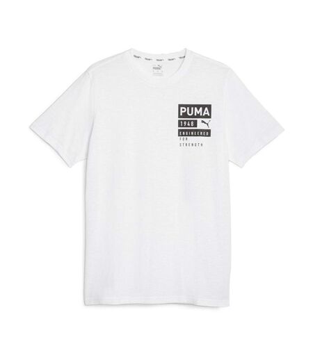 T-shirt Blanc Homme Puma 524199 - L