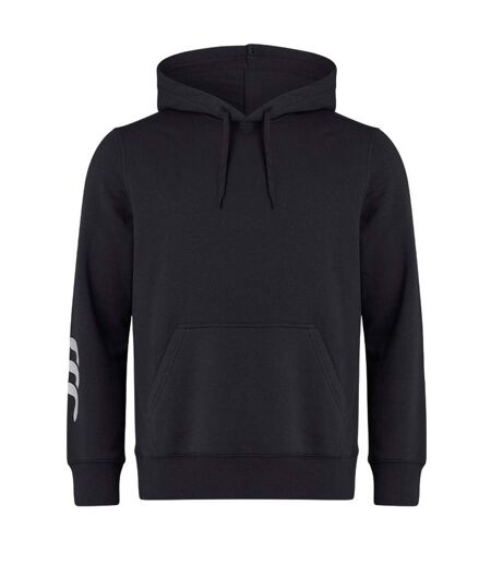 Mens Club Hoodie Black Canterbury