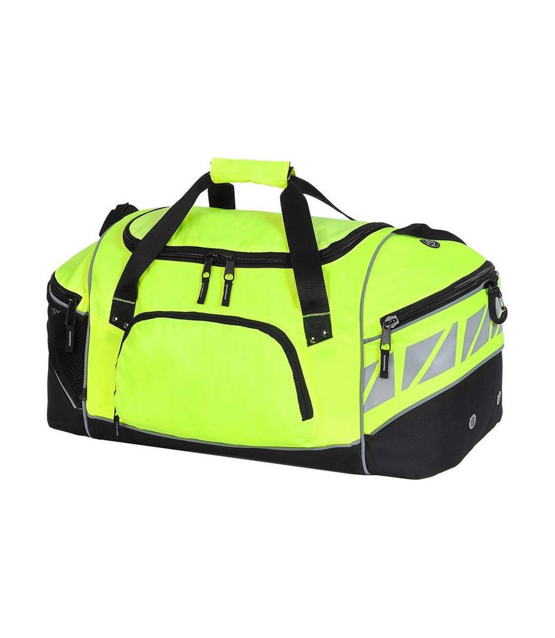 Sac de voyage unisexe taille unique jaune fluo / noir Shugon-1