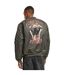Veste Forever Fierce Ma1 Bomber Homme Kaki Mister Tee-4
