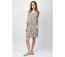 Robe en coton détail ethnique MARLA coupe flatteuse Coton Du Monde-2