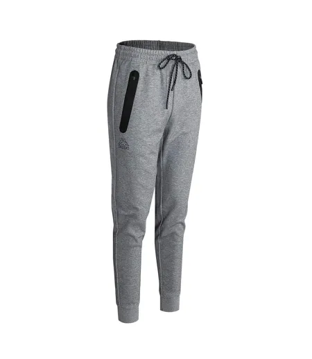 Pantalon De Jogging Motif/style Logo Homme Gris Chiné Kappa