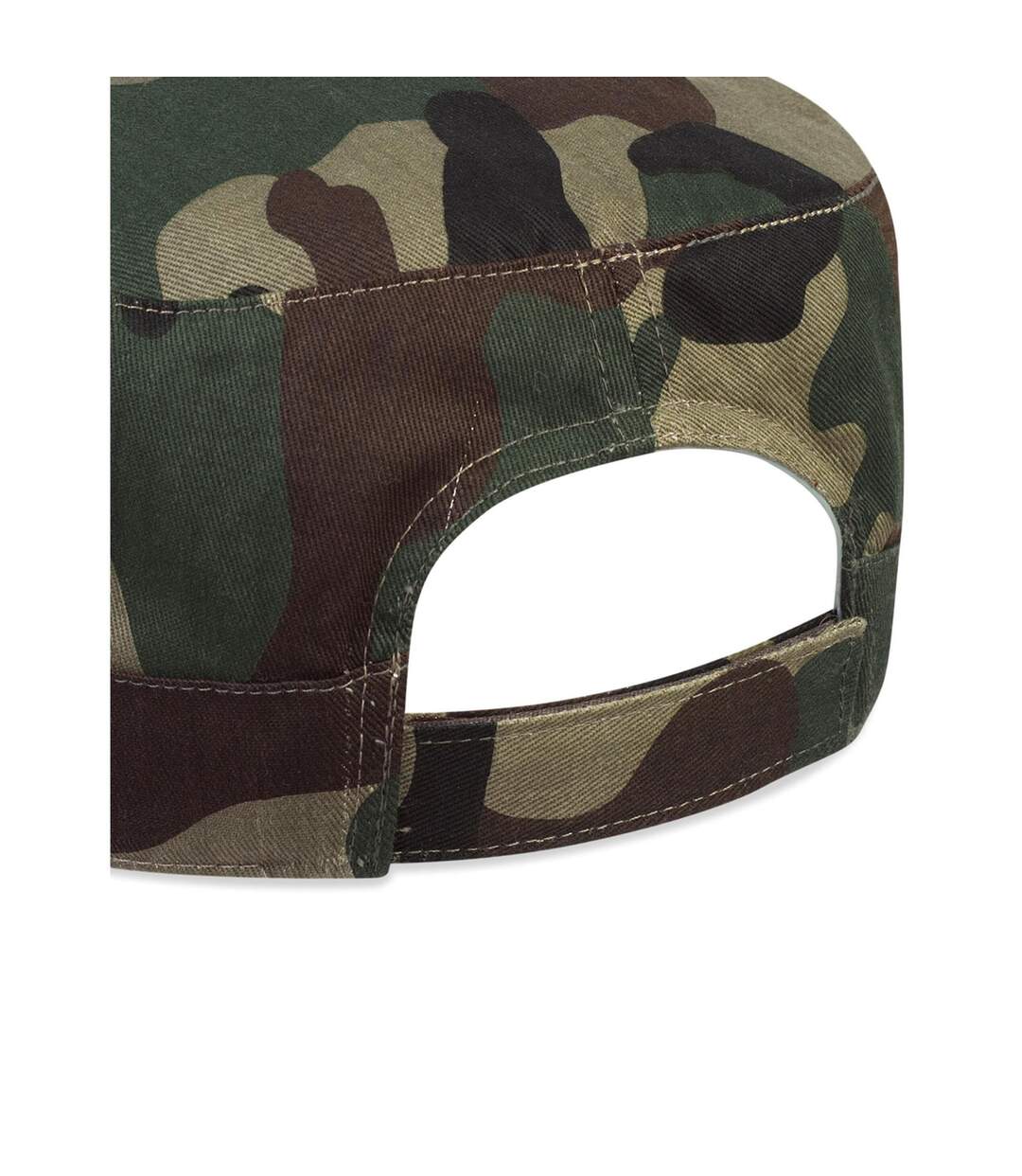 Casquette Militaire Adulte Vert Kaki Beechfield-2
