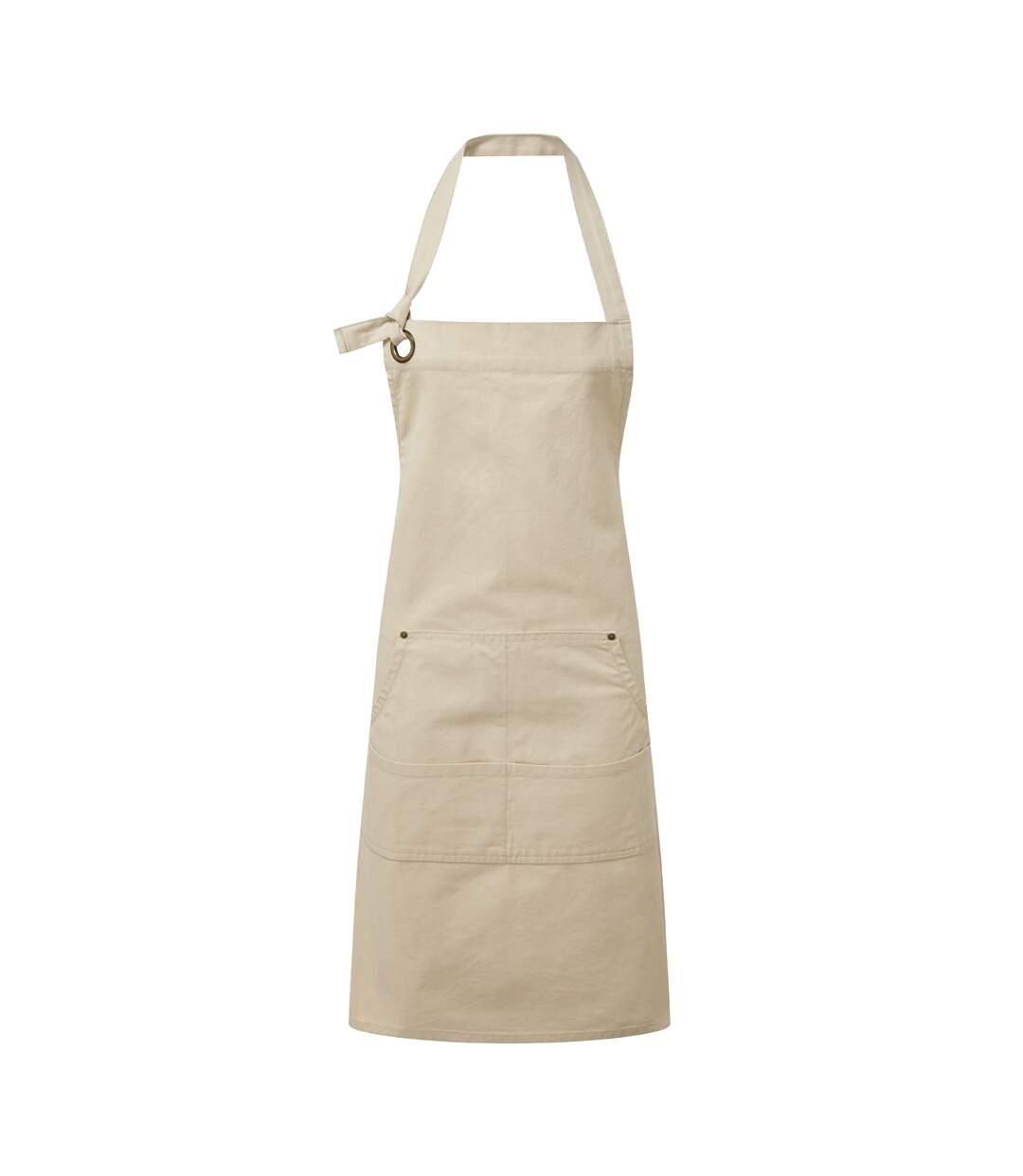 Calibre heavy canvas pocket apron one size red Premier-2