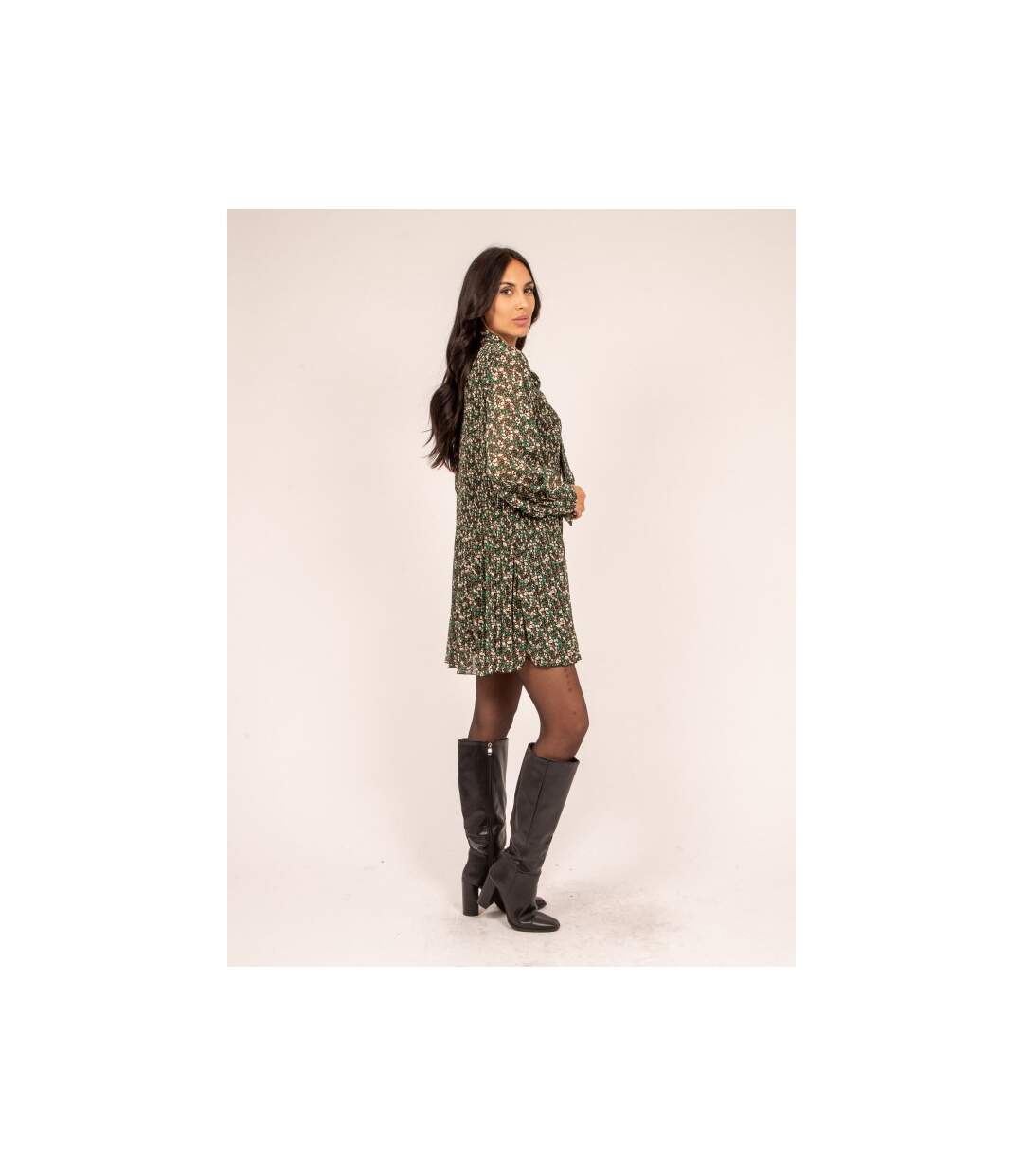 Robe courte motifs IRREELLE - Dona X Lisa-2