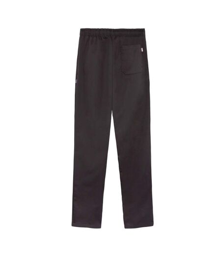 Pantalon de cuisinier adulte noir Dennys