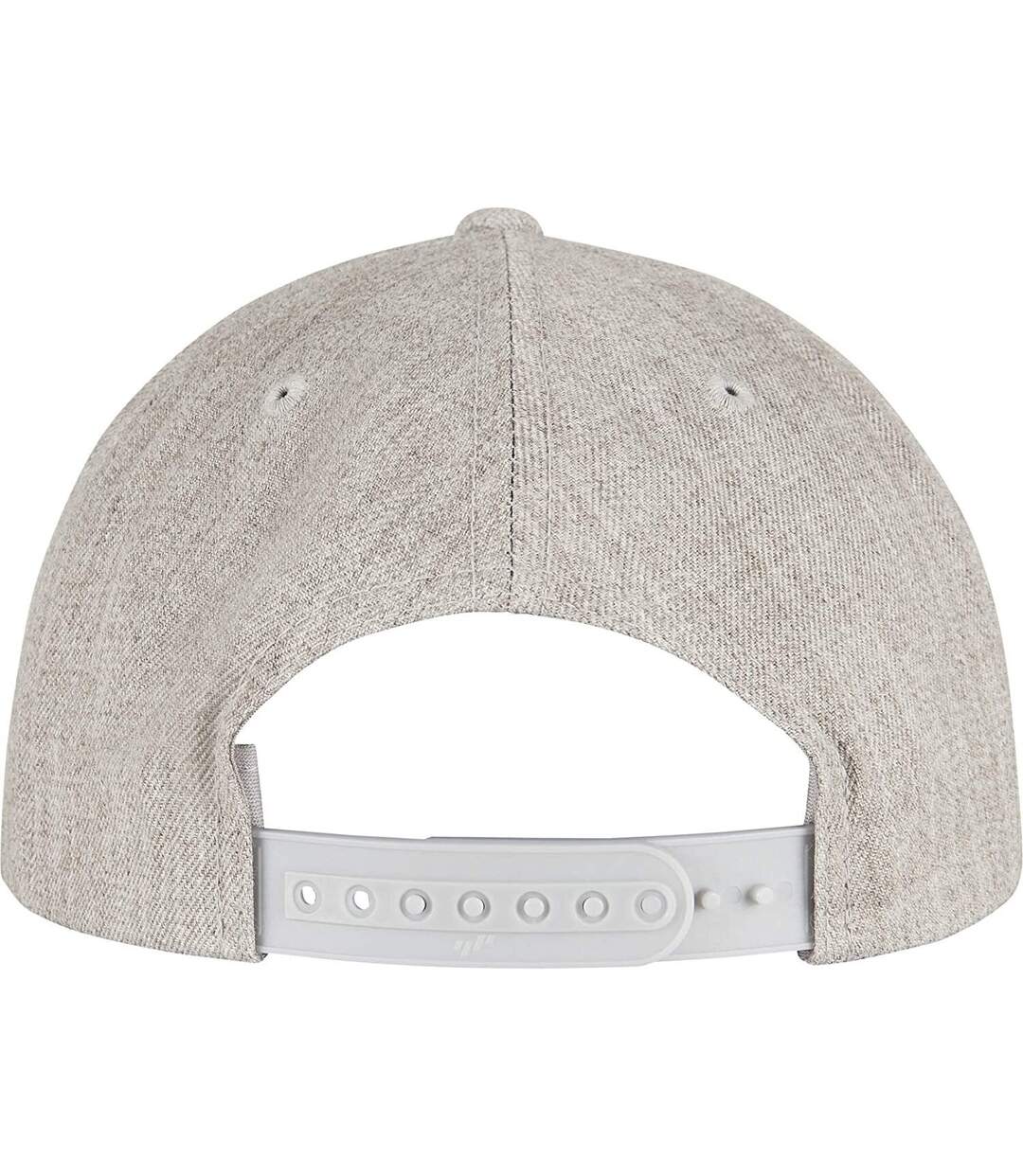 Casquette ajustable flexfit adulte gris Yupoong-2