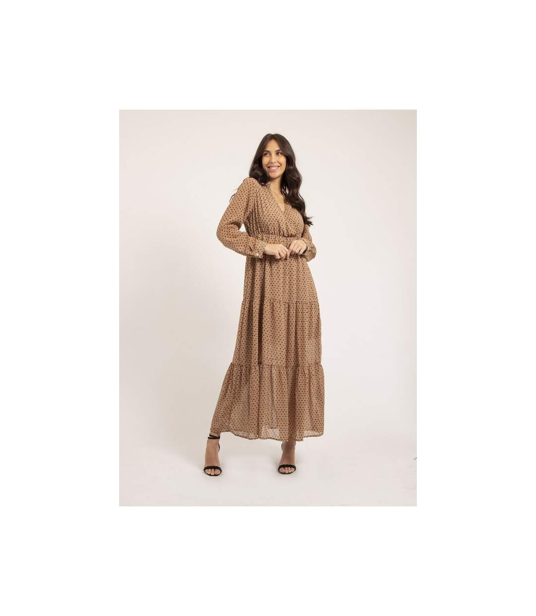 Robe longue motifs IDYANA - Dona X Lisa-4