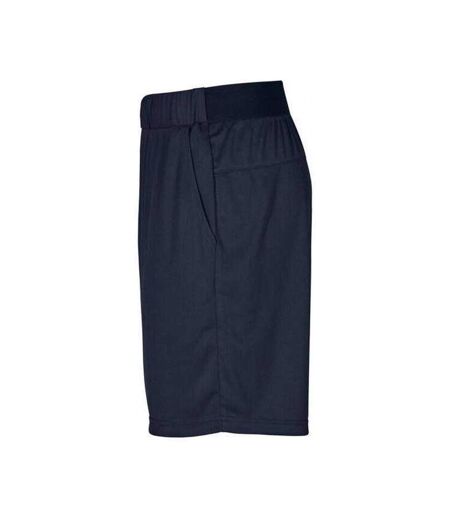 Mens Basic Active Shorts Dark Navy Clique