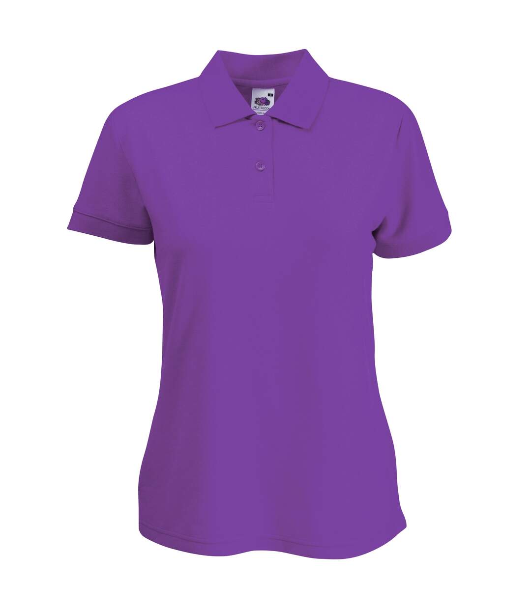 Polo femme violet Fruit of the Loom