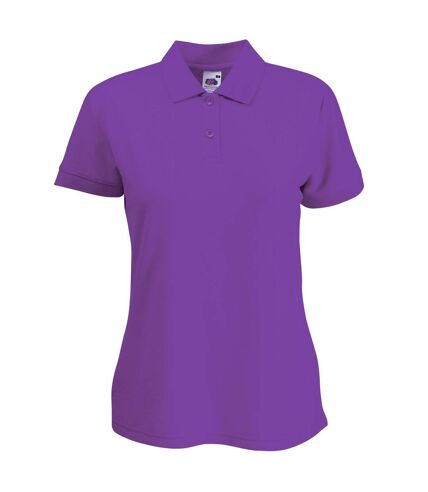 Fruit Of The Loom - Polo manches courtes - Femme (Violet) - UTBC384
