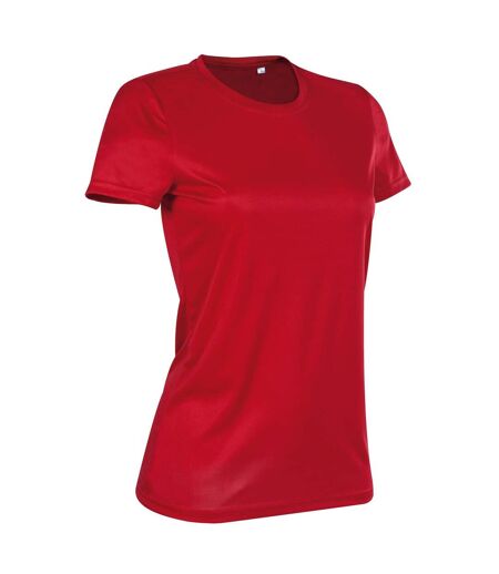 T-shirt femmes rouge Stedman