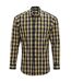 Chemise Mulligan Homme Brun-beige Bleu Marine Premier-1