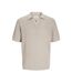 Polo beige homme jack & jones paulin-1