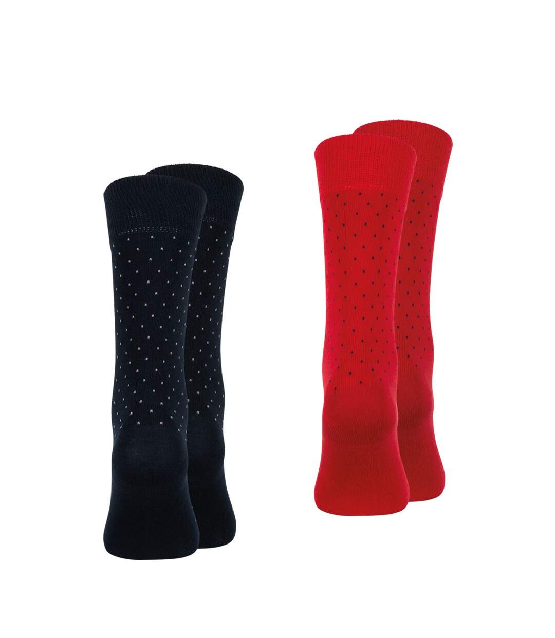 Lot de 2 paires de mi-chaussettes homme Coton Peigné Edition anniversaire