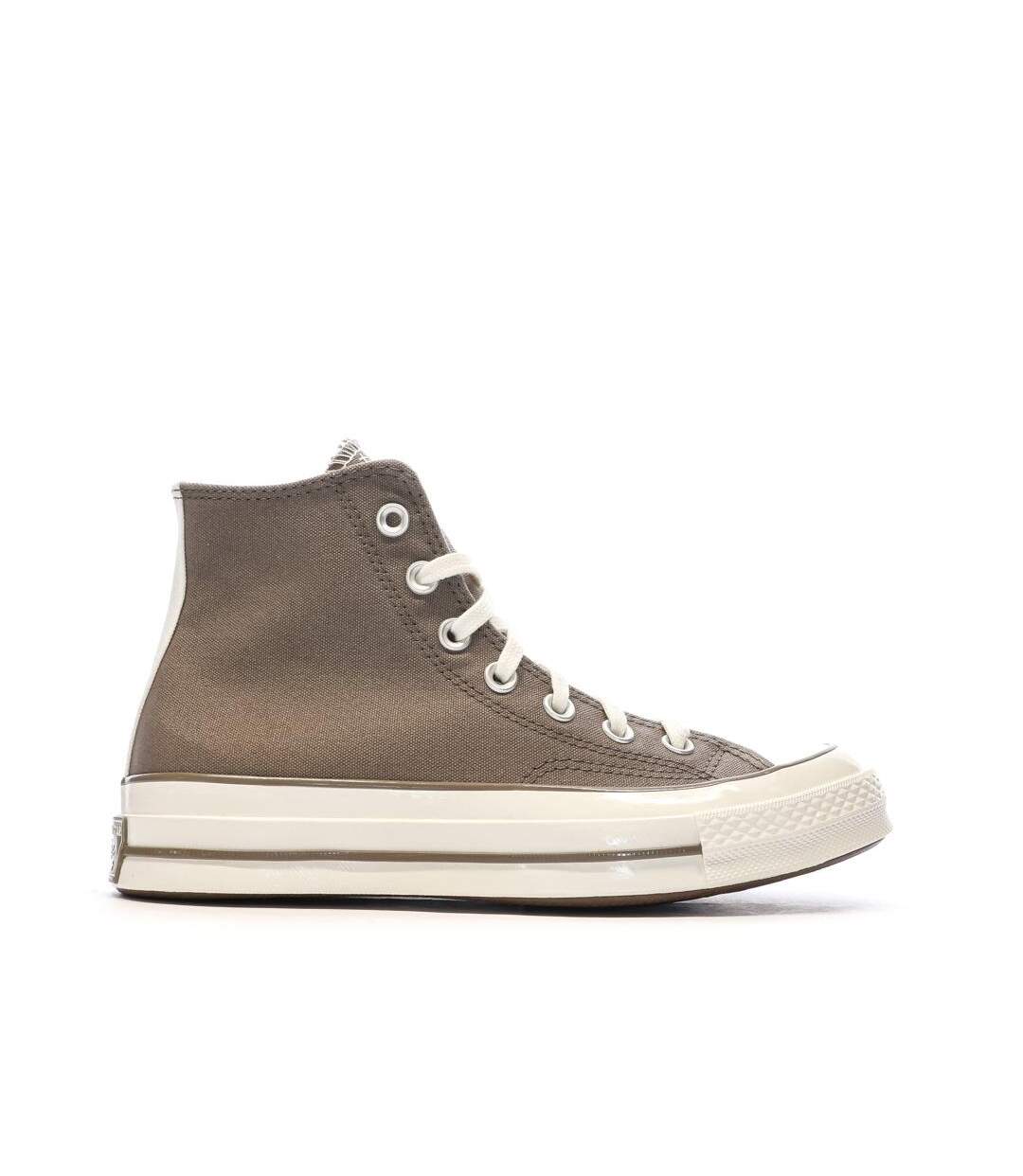 Baskets marrons femme converse chuck 70 worn-2